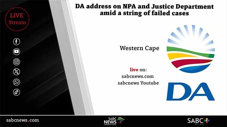 LIVE | DA addresses the NPA prosecution crisis