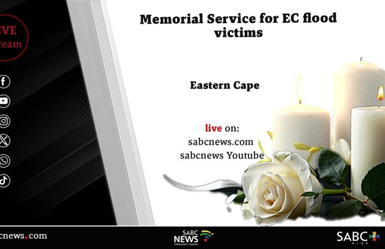 LIVE: Memorial service for EC flood victims