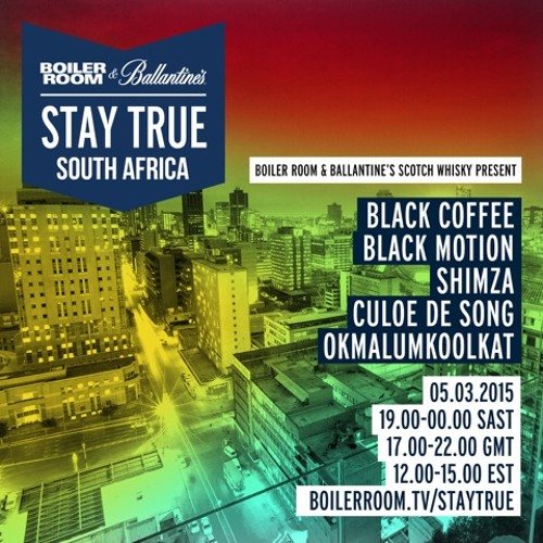 Black Motion Boiler Room x Ballantine’s Stay True South Africa DJ Set