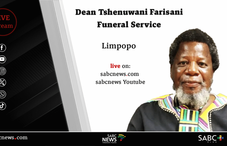 LIVE: Dean Tshenuwani Farisani funeral service