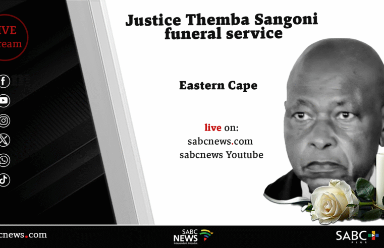 LIVE: Justice Themba Sangoni’s funeral service
