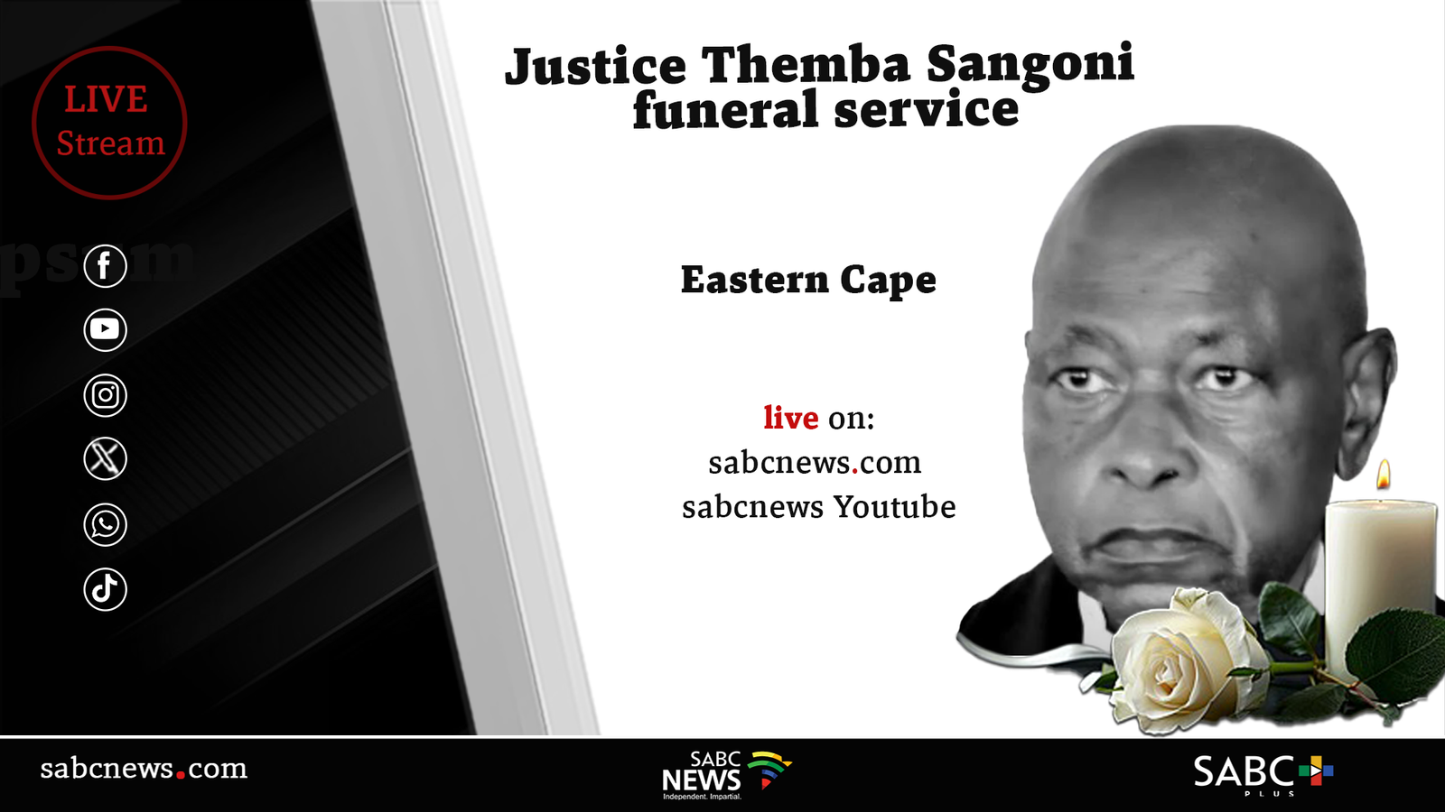 LIVE: Justice Themba Sangoni’s funeral service
