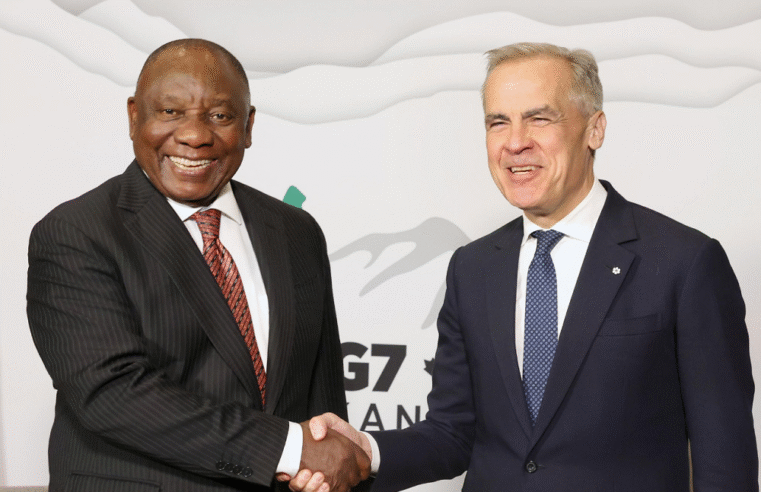 Ramaphosa meets with Canadian president ahead of G7 summit – SABC News