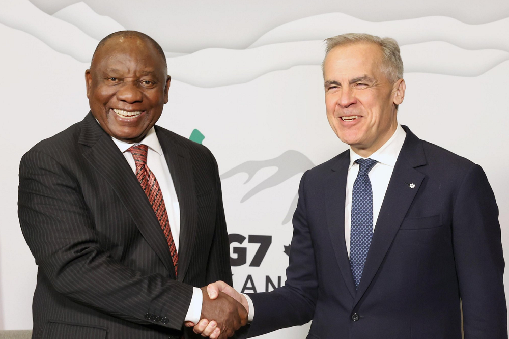 Ramaphosa meets with Canadian president ahead of G7 summit – SABC News
