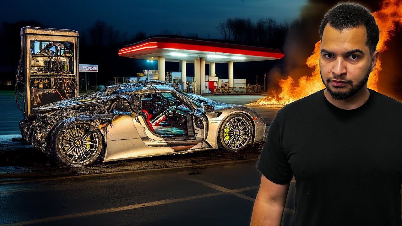 I Bought A Fire-Damaged $2,000,000 Porsche 918 Spyder And It’s Worse Than You Can Imagine