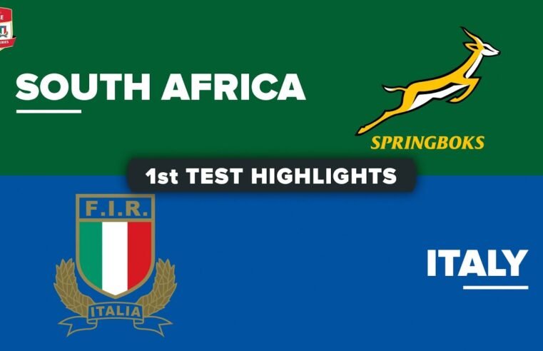 HIGHLIGHTS | SOUTH AFRICA v ITALY | July Internationals 2025
