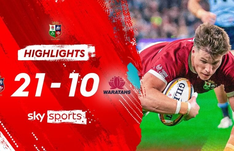 Lions retain UNBEATEN record in Australia | Lions vs Waratahs | Highlights