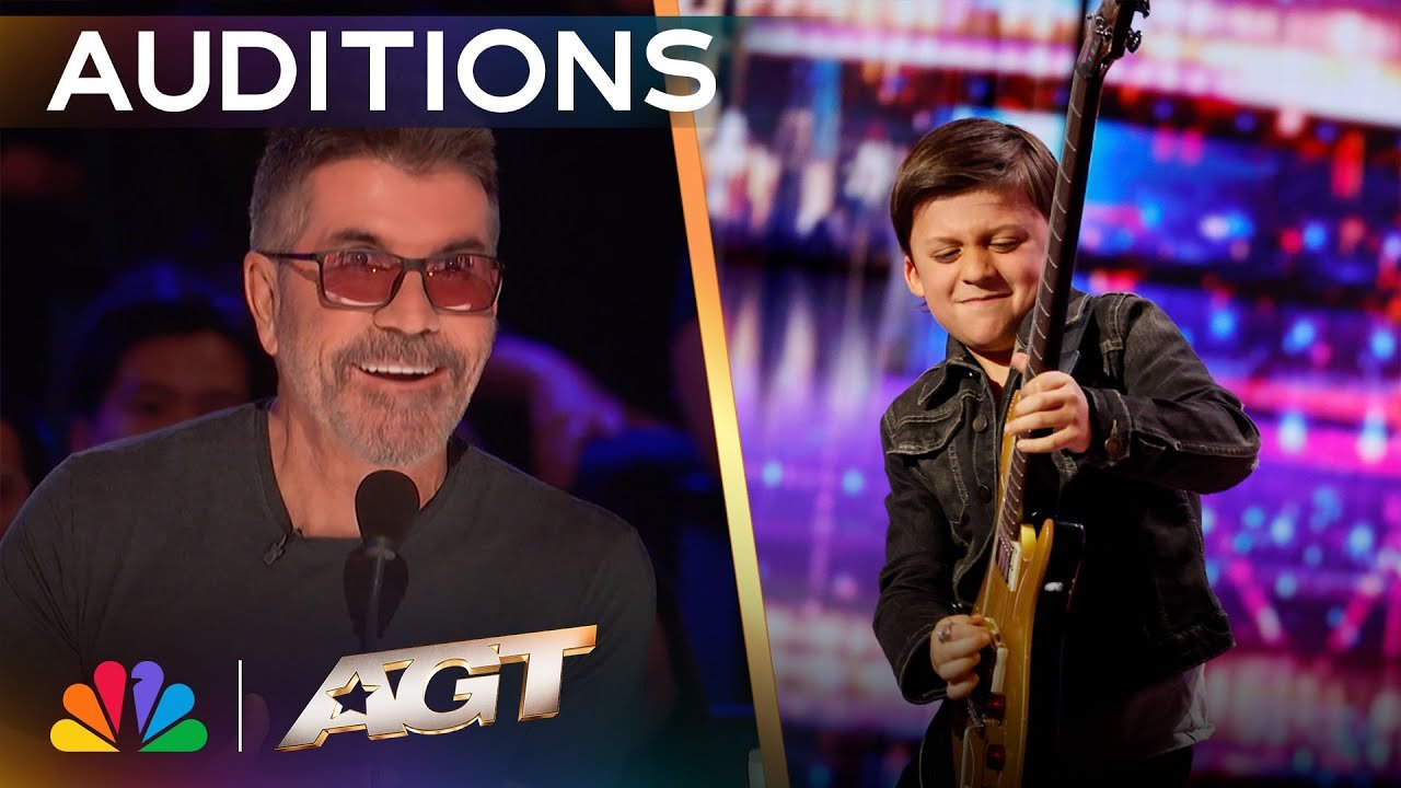 Early Release: 10-Year-Old Guitar Prodigy Bay Melnick Virgolino SHOCKS The Judges! | AGT 2025