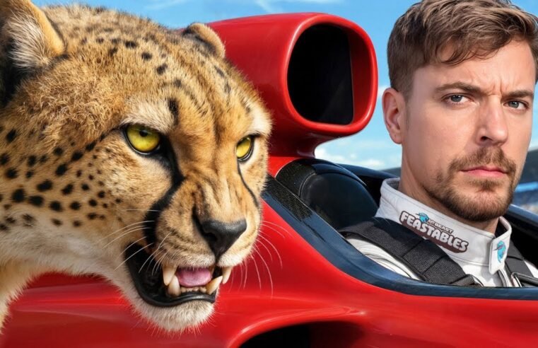 World’s Fastest Car Vs Cheetah!