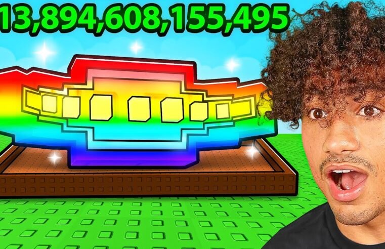 I Spent $8,429,403 For The NEW ANCIENT SEED PACKS In Grow A Garden..
