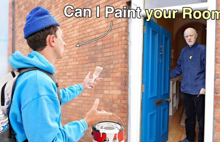 Asking Strangers in Europe to Paint THEIR Bedroom…