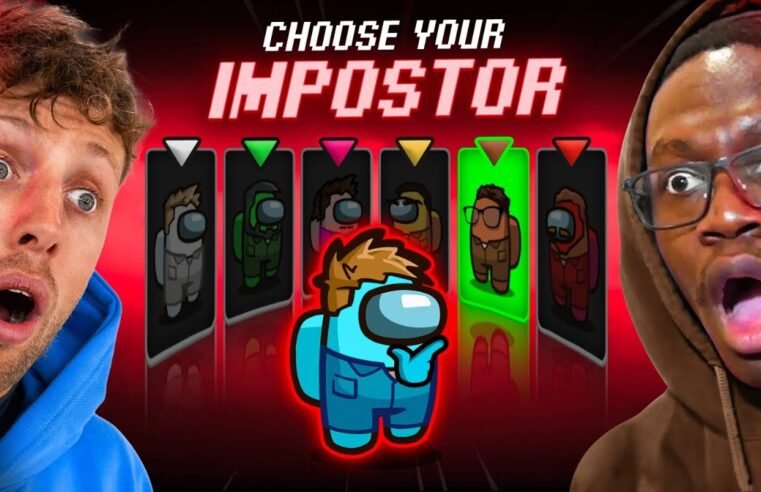 SIDEMEN AMONG US BUT THE IMPOSTOR CHOOSES THEIR TEAMMATE