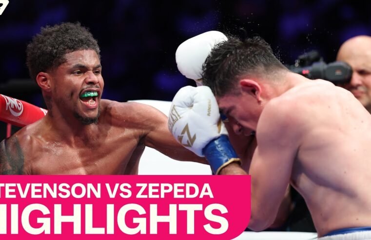 Shakur Stevenson *outclasses* William Zepeda | Full Highlights | Matchroom Boxing