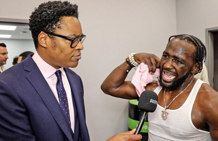 Terence Crawford after SHAKUR STEVENSON WIN “WHAT Y’ALL GON SAY NOW?!”