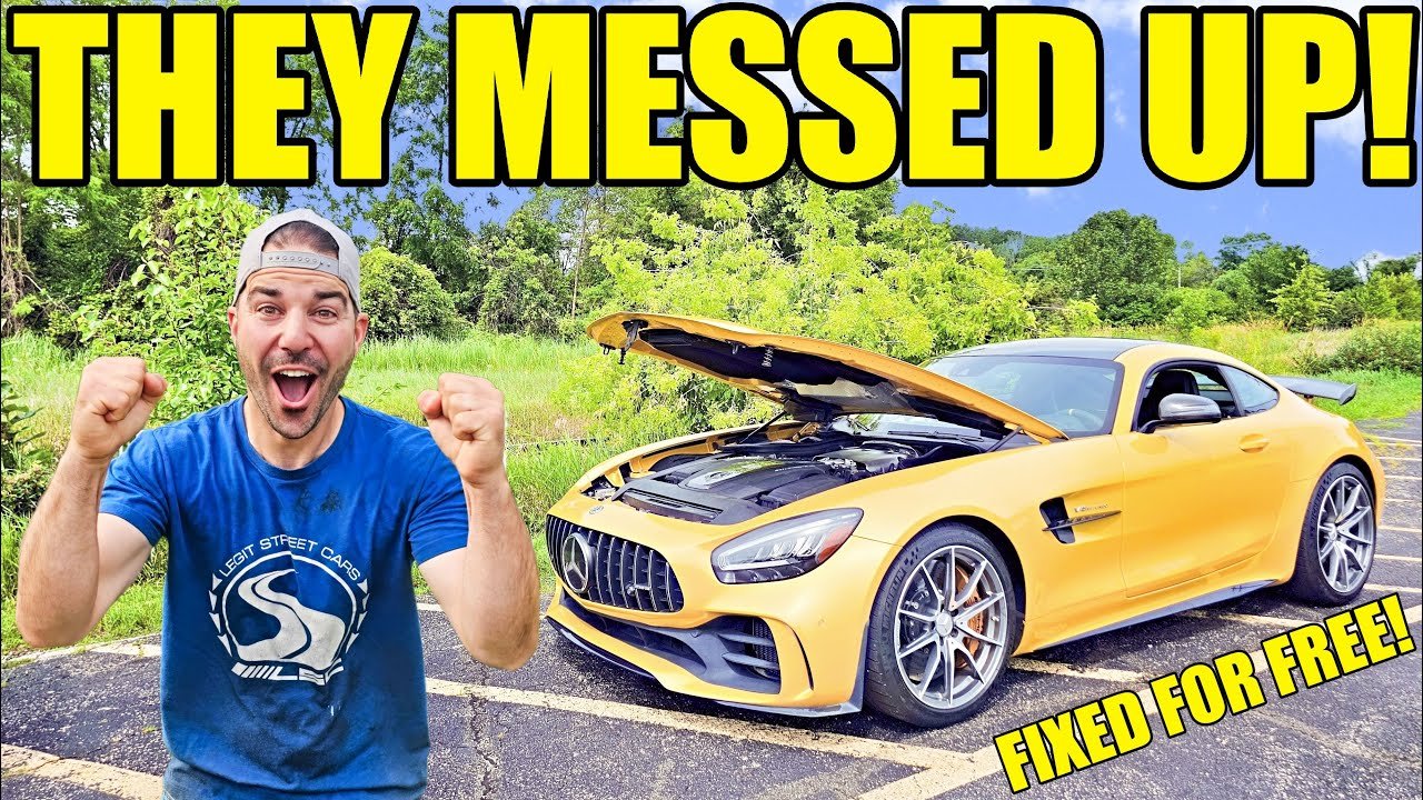 I Fixed My AMG GT R For FREE & Discovered It’s SUPER Powerful! Factory Freak Or Mercedes Test Mule?