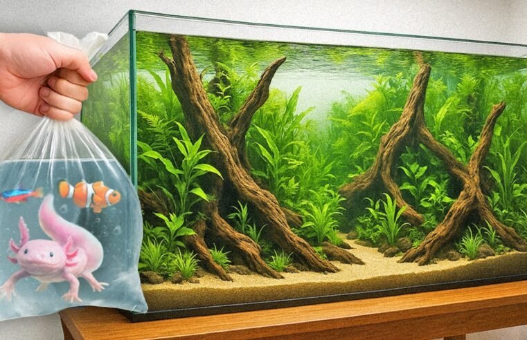 I Built a Mega Fish Tank (for the coolest fish)