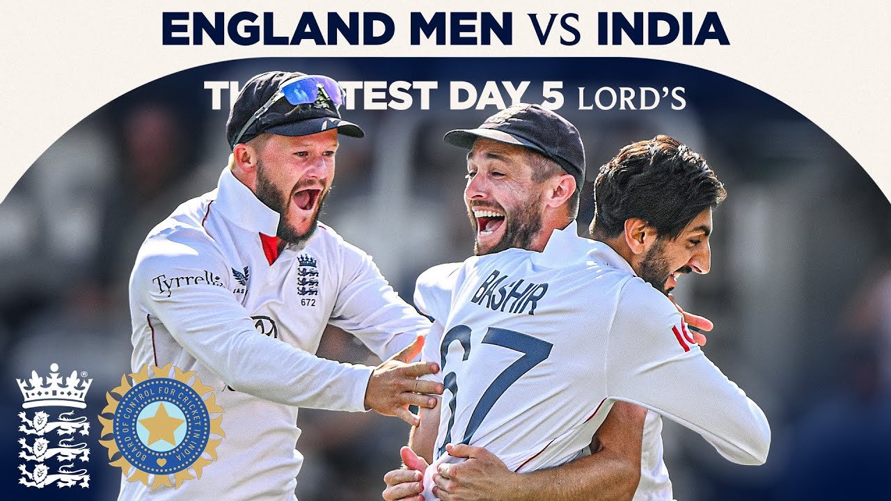 England Claim Thriller By 22-Runs | Highlights – England v India Day 5 | Rothesay Test 2025