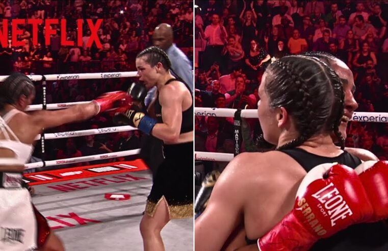 The final minute of Katie Taylor vs. Amanda Serrano 3