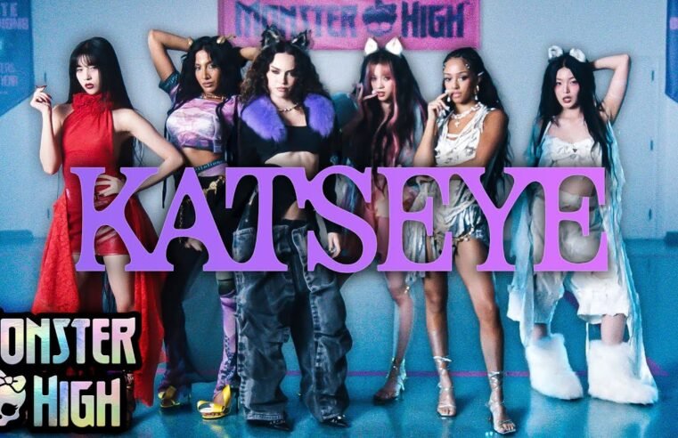 Monster High Fright Song ft. KATSEYE | Official Music Video | Monster High