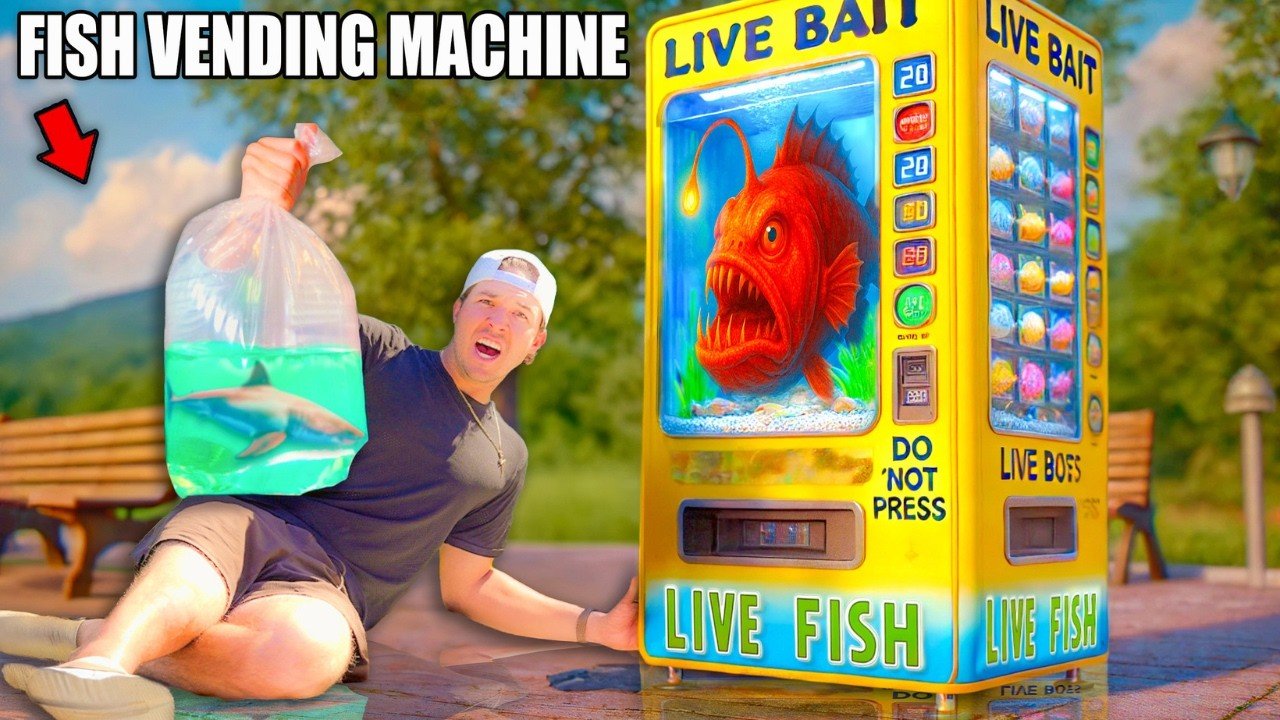 I Bought Every Fish From a Live Fish Vending Machine…