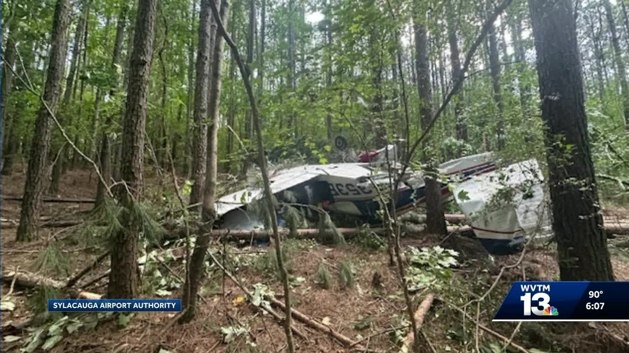 Small plane crashes near Sylacauga airport; pilot airlifted to hospital