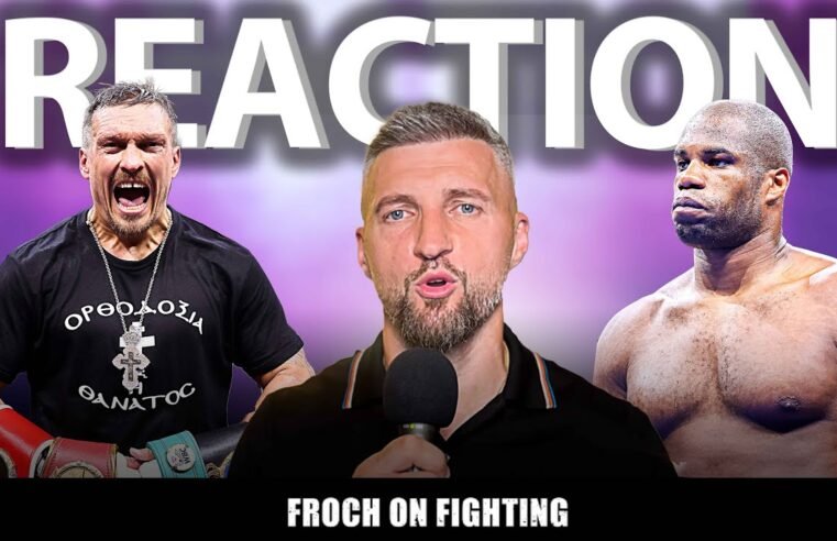 Usyk is a GENIUS but did Dubois QUIT? Carl Froch reacts to Usyk stopping Dubois