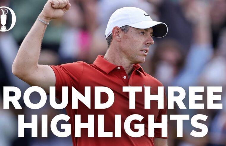 Rory McIlroy in Pursuit, Scottie Scheffler in Control | Round Three Highlights | The 153rd Open