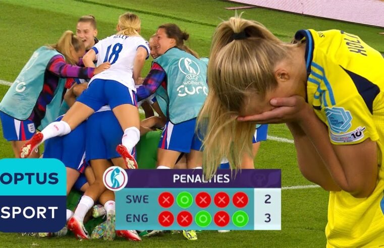 FULL SHOOTOUT: England and Sweden go head to head in CHAOTIC shootout
