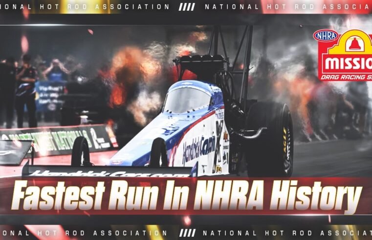 Brittany Force makes the fastest run in NHRA history