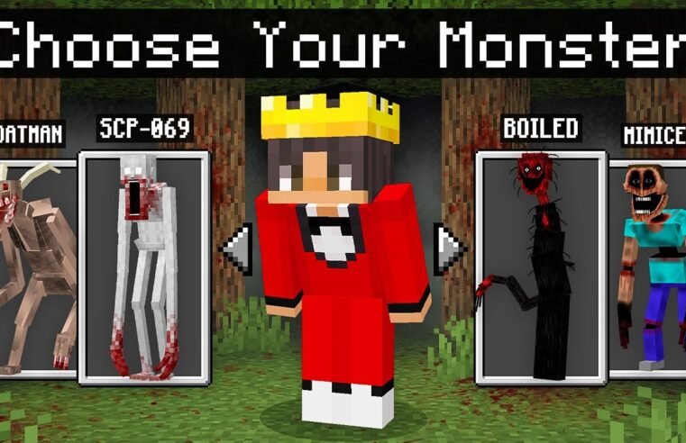 Minecraft, But You Can CHOOSE YOUR MONSTER!