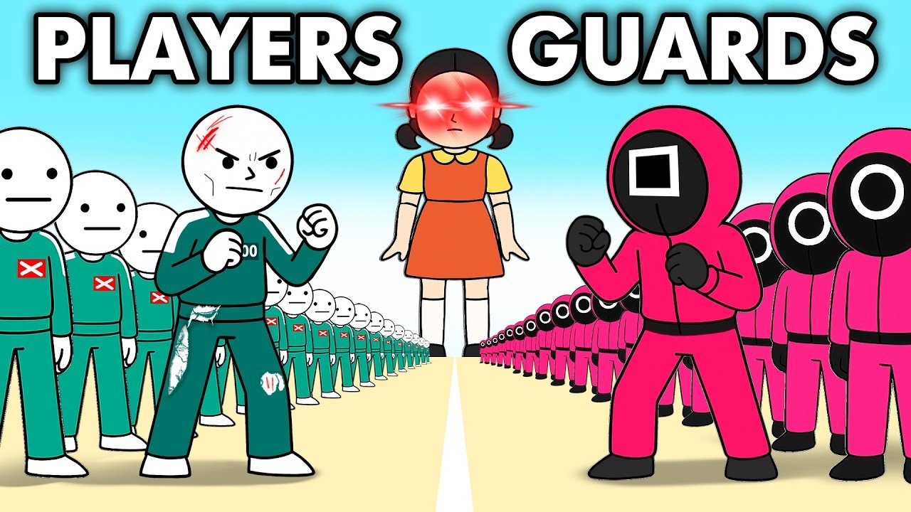 1,000,000 People Squid Game Civilization