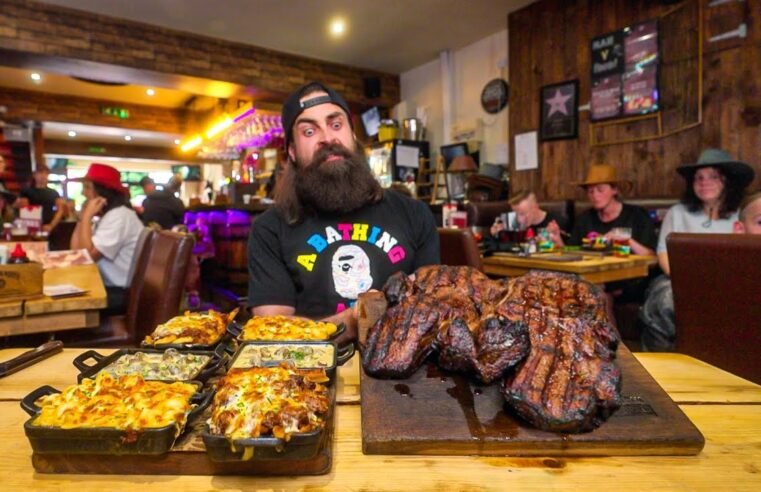 THE HARDEST STEAK CHALLENGE I’VE DONE IN YEARS! | BeardMeatsFood