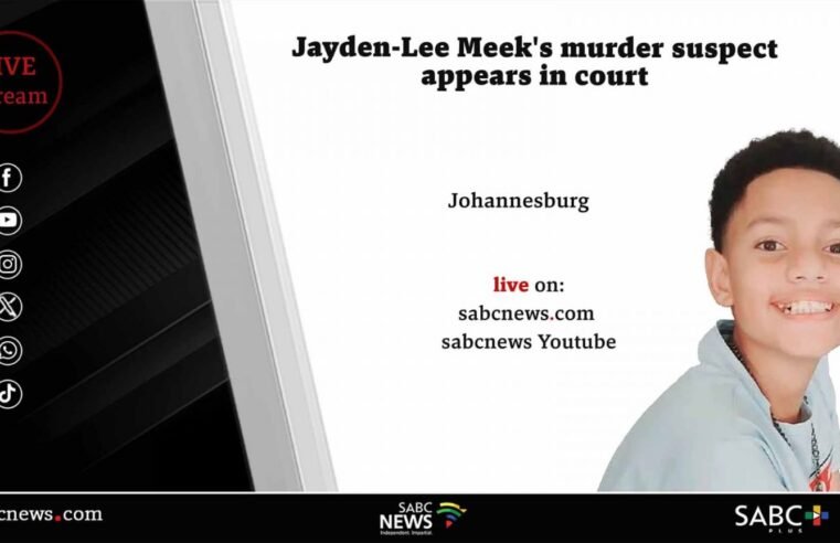 LIVE: Jayden-Lee Meek’s murder suspect appears in court