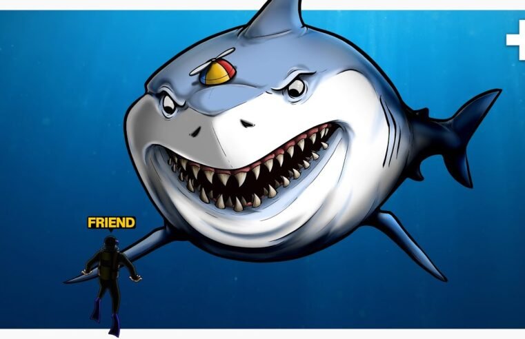 Relentlessly Hunting Down My Friends as a Shark