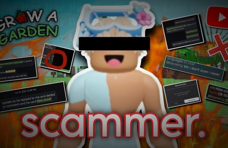 Exposing An Underage Grow A Garden Scammer: MMXMintyRBLX