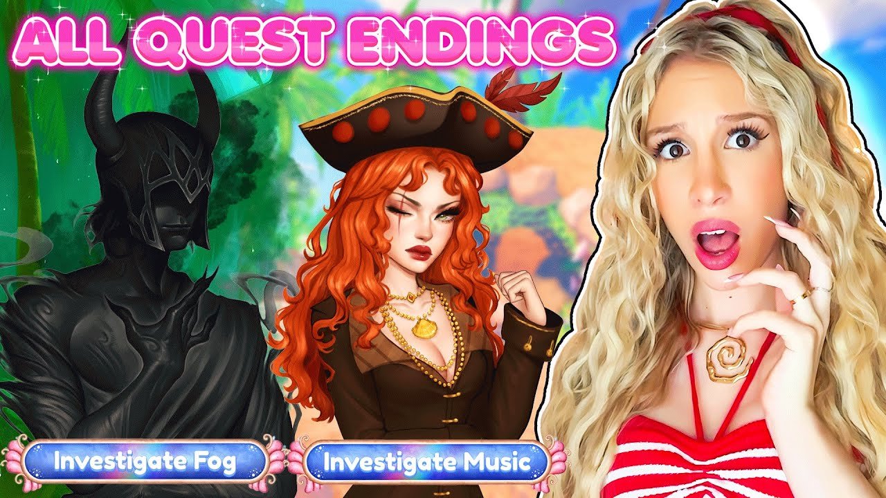 HOW TO UNLOCK ALL DRESS TO IMPRESS SUMMER QUEST ENDINGS *SECRET ENDING + NEW ITEMS*