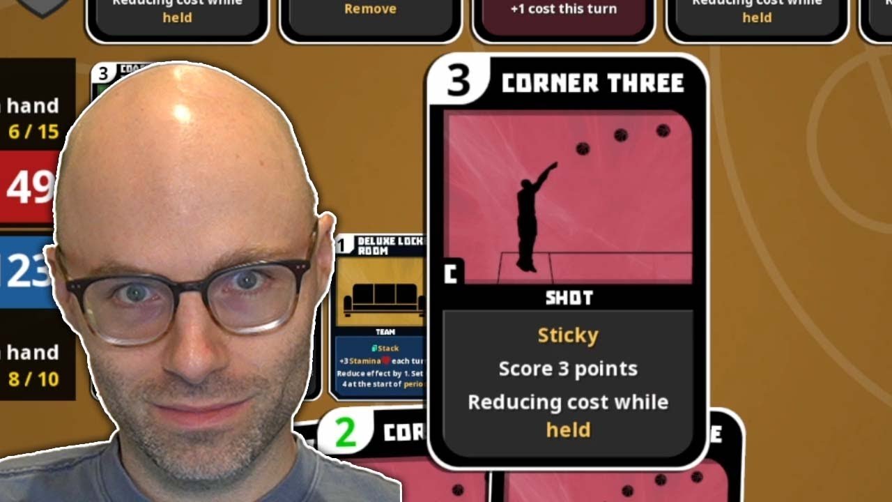 They made a basketball deckbuilder (Clutchtime: The Basketball Deckbuilder)