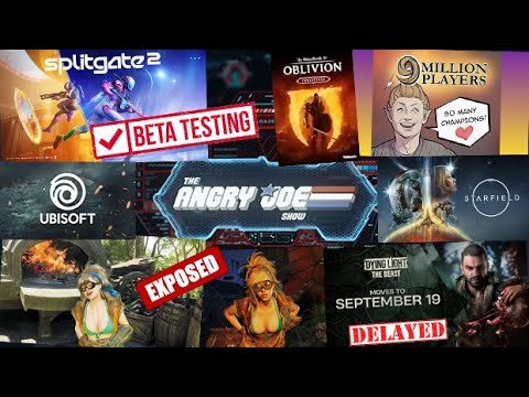 AJS News – Splitgate 2 UNLAUNCHES, Dying Light DELAYED, 9 Million for Oblivion!, Capcom Adds Bikinis