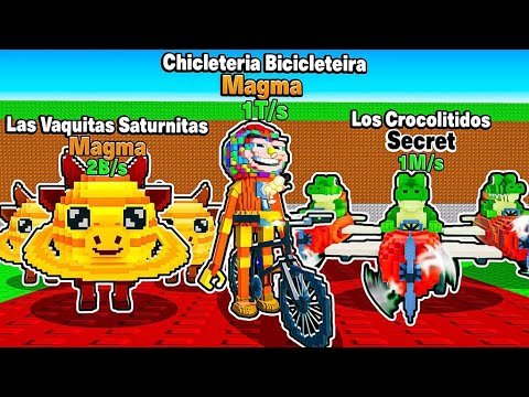 I used INFINITE LUCK & UNLOCKED NEW MAGMA SECRETS in Roblox Steal a Brainrot!