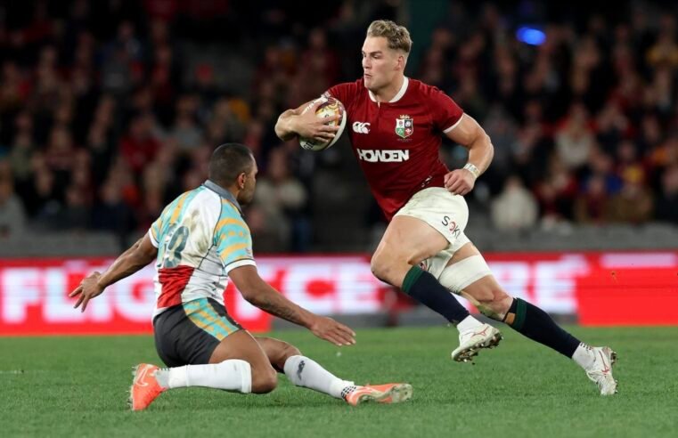 Lions survive ferocious battle