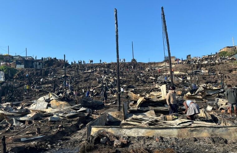 Families left homeless after fire at KZN informal settlement – SABC News