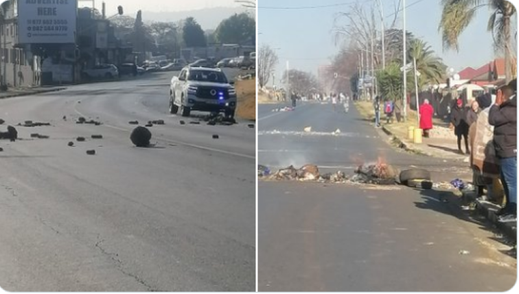 JMPD monitors protest over power outage in Bertrams – SABC News