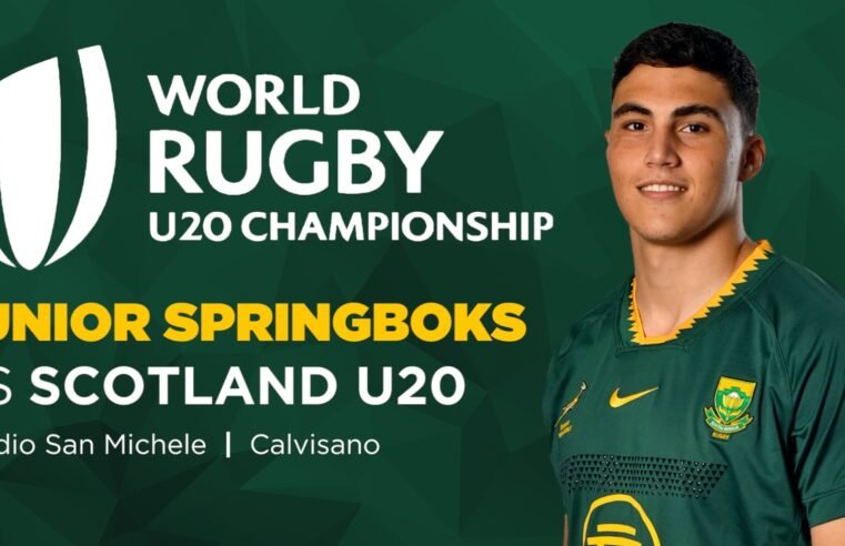 Junior Boks vs Scotland U20