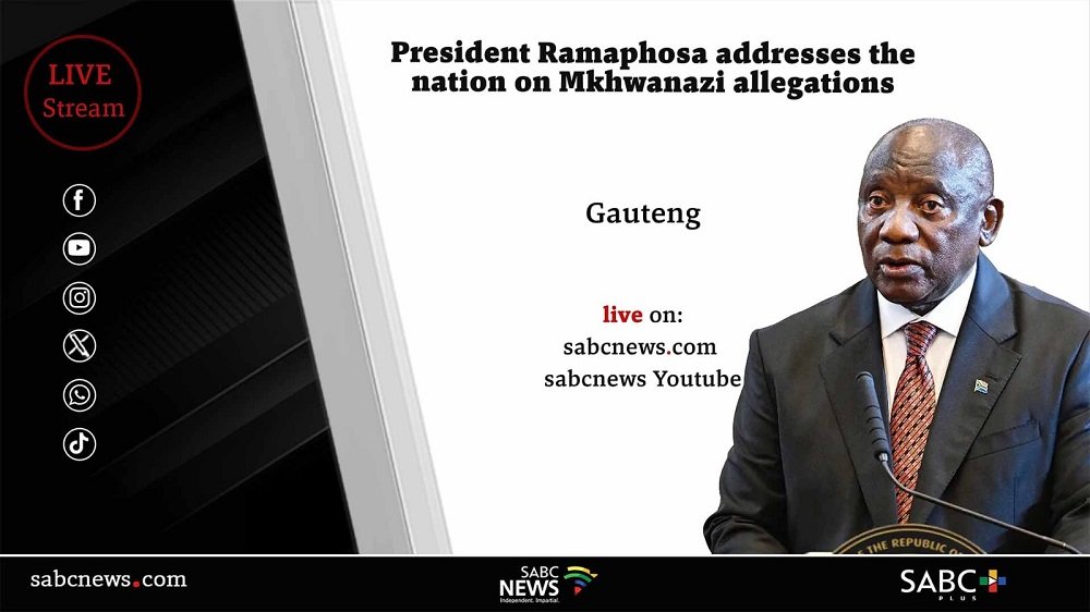 LIVE | President addresses the nation on Mkhwanazi allegations