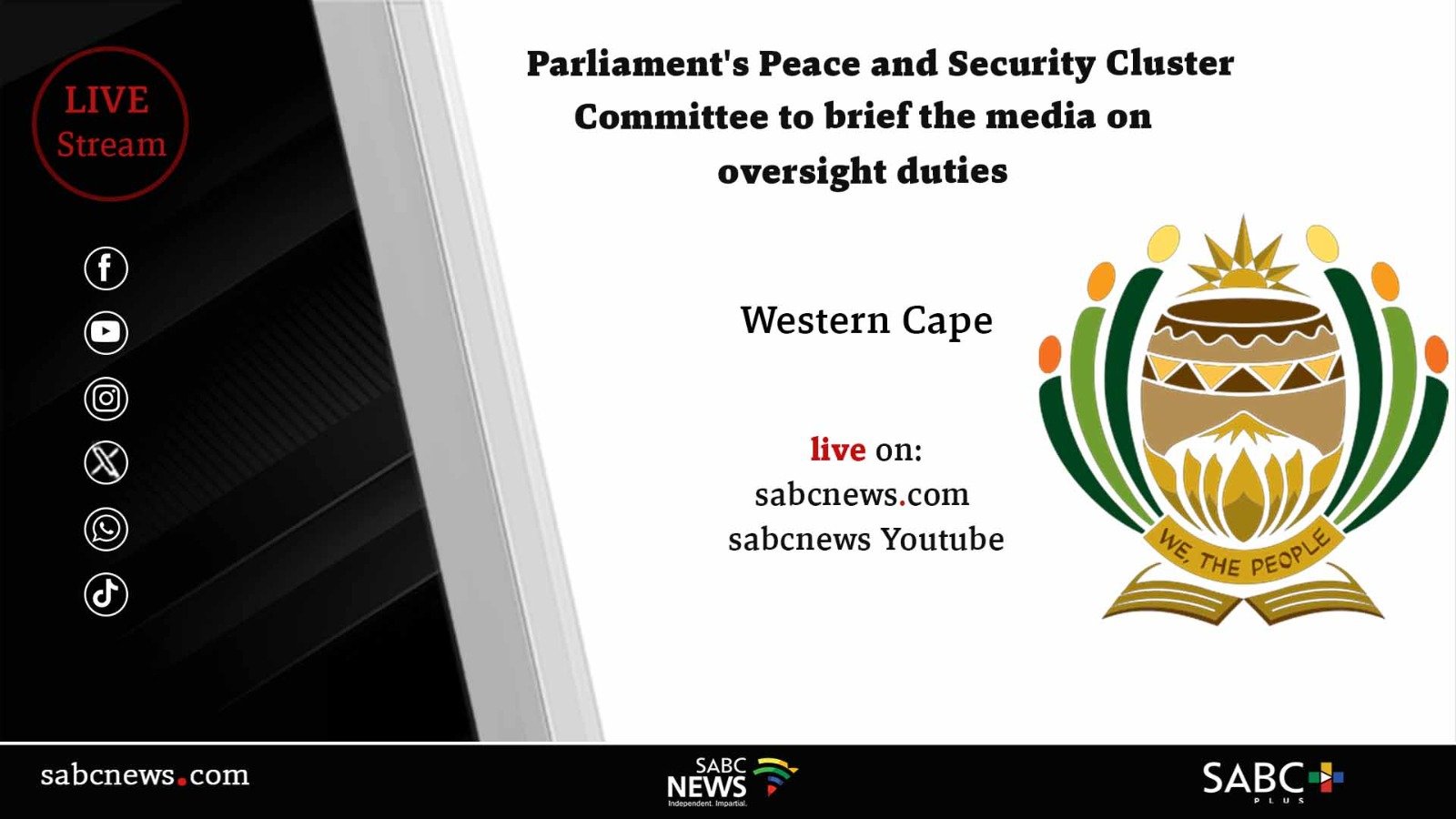 LIVE: Peace and Security Cluster Committee briefs the media