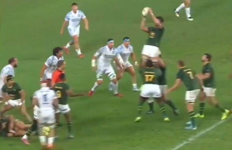 Boks’ midfield lineout catches on