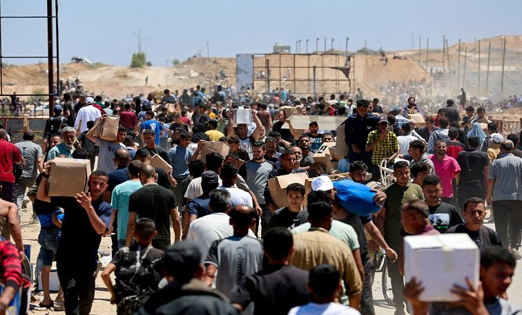 Aid trucks move from Egypt to Gaza after Israel began airdrops – SABC News