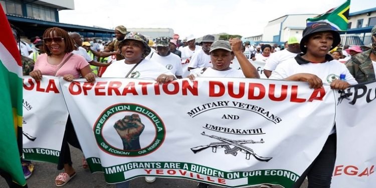 Operation Dudula marches to SAHRC offices in Durban defending SA citizens’ rights – SABC News