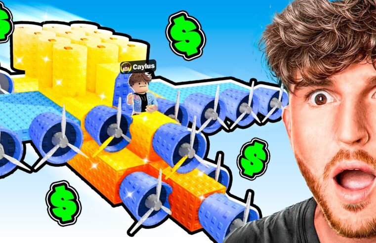 Spending $793,461,049 For The FASTEST PLANE in Roblox..