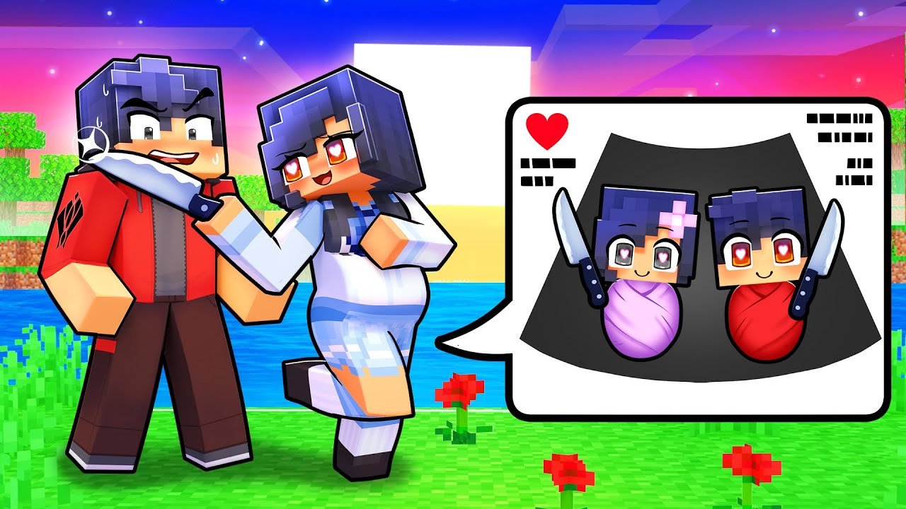 I’m PREGNANT with YANDERE TWINS in Minecraft!